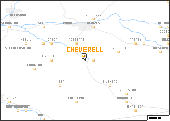 map of Cheverell