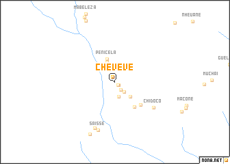 map of Cheveve