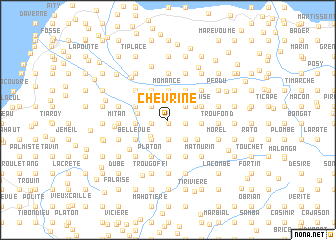 map of Chevrine