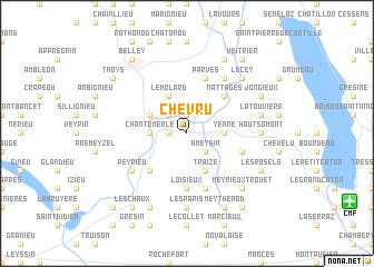 map of Chevru