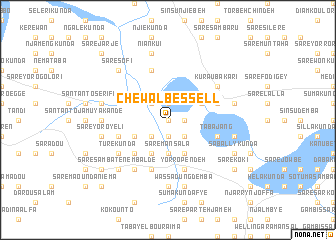 map of Chewal Bessell