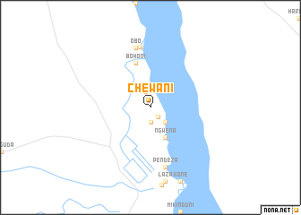 map of Chewani