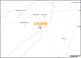 map of Chewara