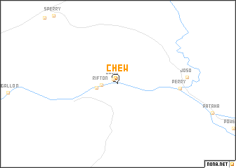 map of Chew