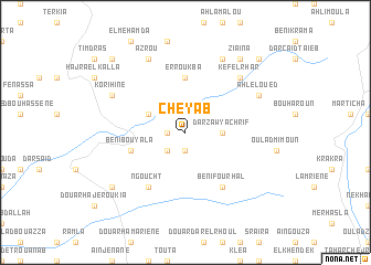 map of Cheyab