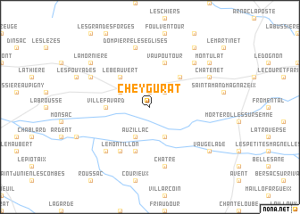 map of Cheygurat