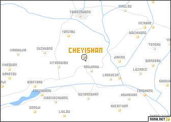map of Cheyishan