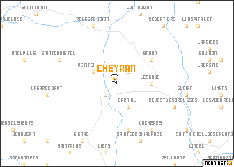 map of Cheyran