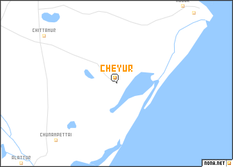 map of Cheyūr