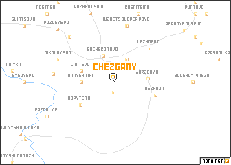 map of Chezgany