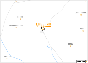 map of Chezhan