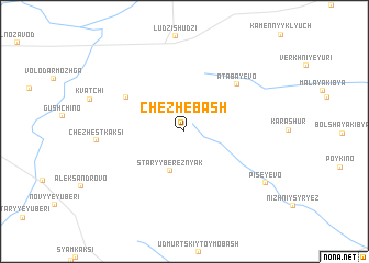 map of Chezhebash