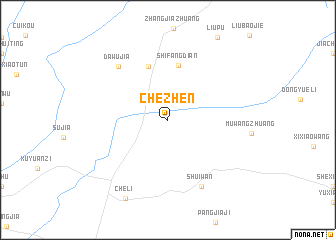 map of Chezhen