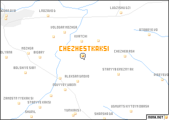 map of Chezhest\