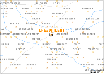 map of Chez Vincent