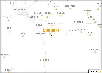 map of Chhābri