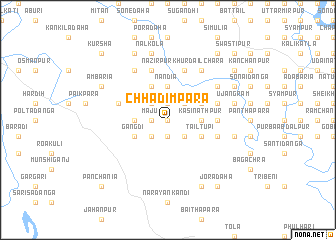 map of Chhādimpāra