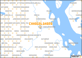 map of Chhāgaldhara