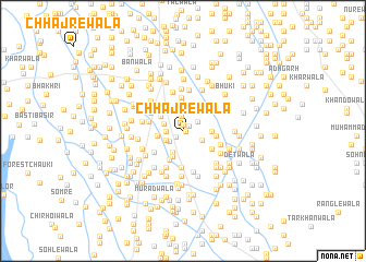 map of Chhajrewāla