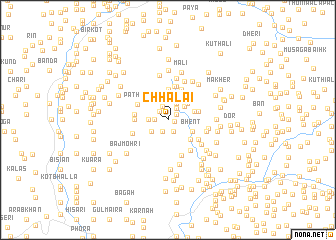 map of Chhalai