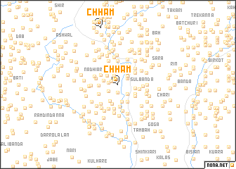 map of Chham