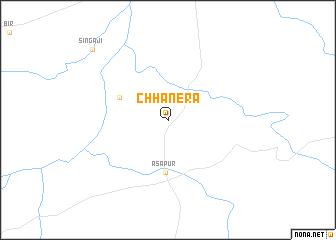 map of Chhanera