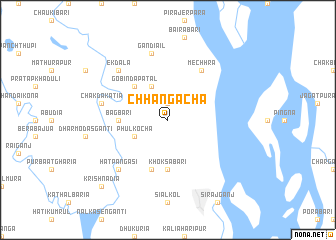 map of Chhāngācha