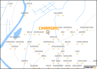 map of Chhāngāni