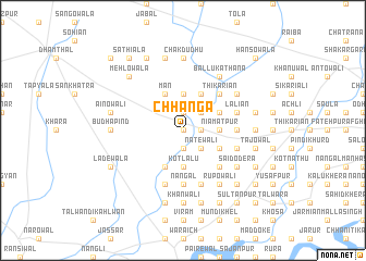 map of Chhanga