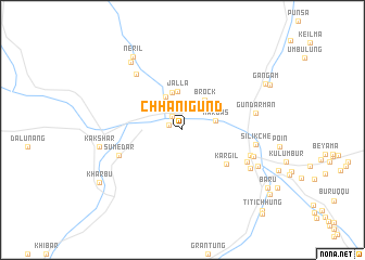 map of Chhānigund