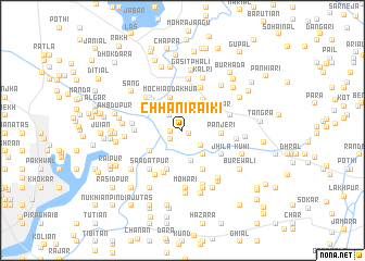 map of Chhani Rāiki