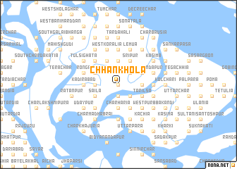 map of Chhankhola