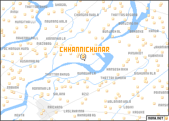 map of Chhanni Chunar