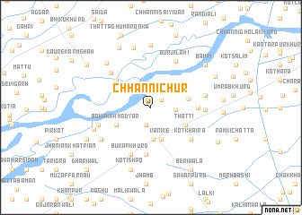 map of Chhanni Chūr