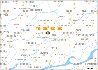 map of Chhanni Gahna