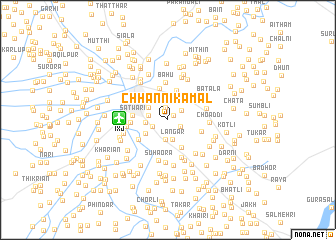 map of Chhanni Kamāl