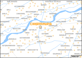 map of Chhanni Murīd