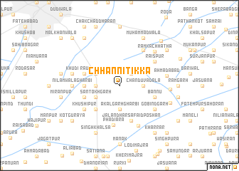 map of Chhanni Tikka