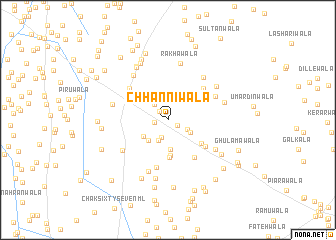 map of Chhannīwāla