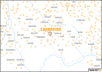 map of Chhanriān