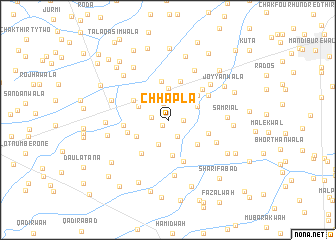 map of Chhapla