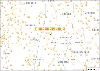 map of Chhapparīwāla