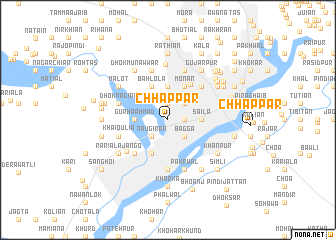 map of Chhappar