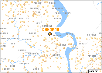 map of Chhapra