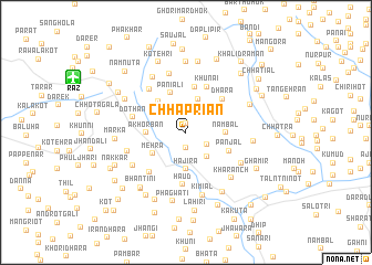 map of Chhapriān