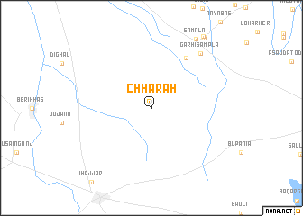 map of Chhārah