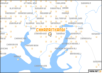 map of Chhārāitkāndi