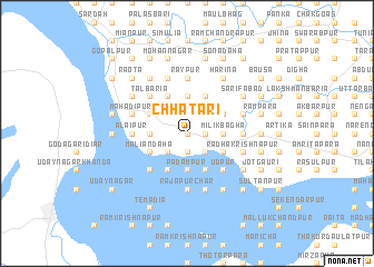 map of Chhātāri