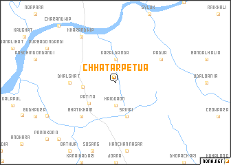 map of Chhatarpetua