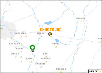 map of Chhatauna